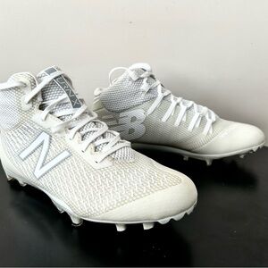 New Balance Burn X Lacrosse Cleats Unisex, Youth, Big Kid size 6, Woman size 7.5